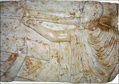 Discovered Naked Roman Warrior Reliefs