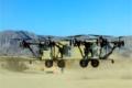 Unmanned aerial vehicles combine cargo vehicles