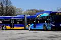 Stunned with high tech bus supercar in New York