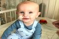 The boy was born without an immune system