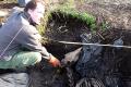 Spectral technology helps to find the grave