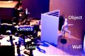 Camera records the hidden objects
