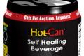 Cans of self-heating
