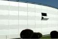 Special building with continuous architecture for air conditioning