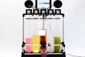 Juice machine to music