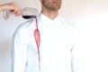 Self-cleaning shirt, which can repel stains and smells