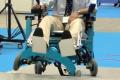 Wheelchairs have 'legs' crossing obstacles