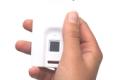 MasterCard credit card with fingerprint sensor