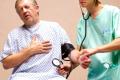 Heart attack warning device