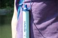 Drinking toilet water directly with a smart syringe