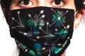 Color changing mask detects flu