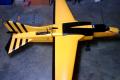 Attacks network by homemade aircraft