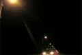 Street light turns on as the vehicle approaches