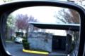 Rear view camera removes 'blind spot'