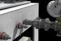 Test satellite maintenance robot