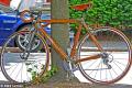 Bicycle made of bamboo