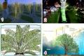 Artificial plants provide energy and green environment