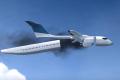 The aircraft separates the cabin in an emergency