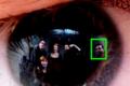 Identify the victim from the victim's eyes in the picture