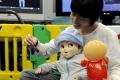 Robot baby like real people