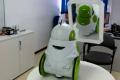 The 'green' robot knows the mirror