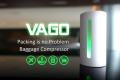 Vago - Compact vacuum machine, which saves luggage space