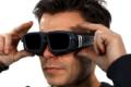 3D glasses track the wearer's eyes
