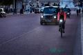 London test bike using laser light