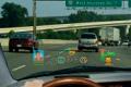 Steering wheel driver instructs drivers when they are dazzled