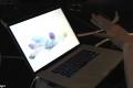 Gesture-inspired touchpad display