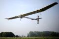 Solar plane transcontinental flight