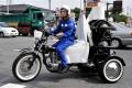 Motorcycles run on animal waste