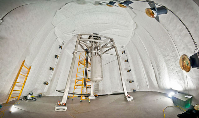 Picture 1 of $ 9.2 million detector looking for dark matter failed