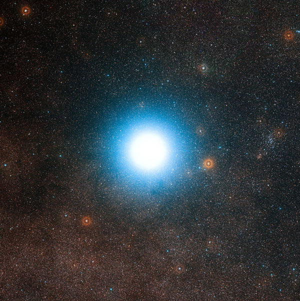 Picture 7 of 10 brightest stars in the sky