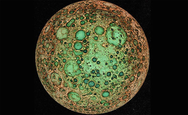 Picture 10 of 10 most beautiful Moon maps over the ages