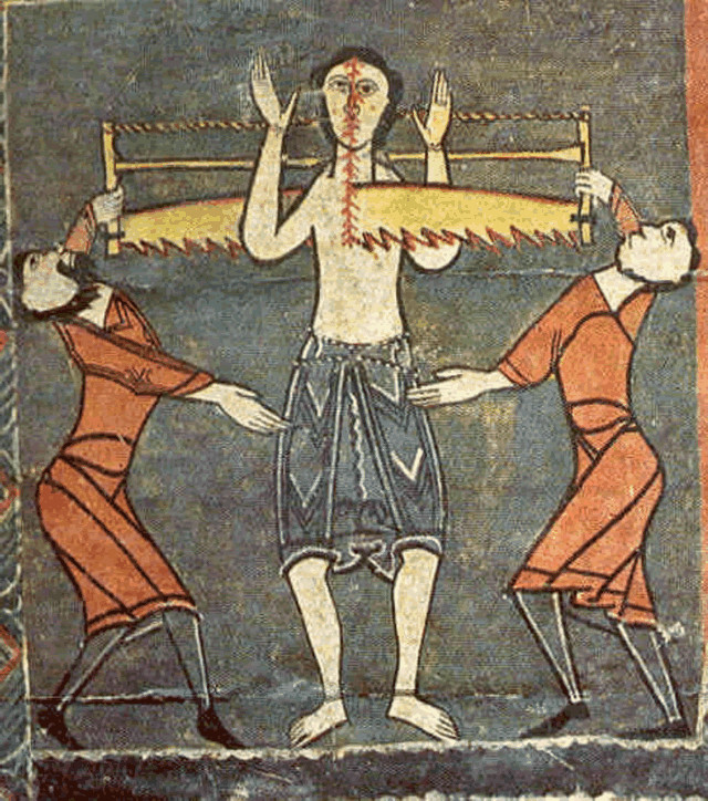 Picture 9 of 10 most cruel death penalty punishments in human history