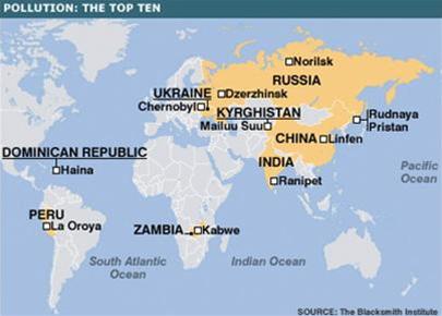 Picture 2 of 10 most polluted places on the planet