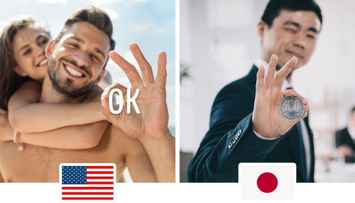 Picture 1 of 10 normal gestures in this country but coming to another country can make you go to jail