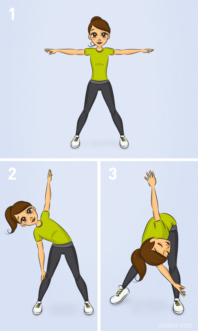 Picture 10 of 10 simple exercises for energetic mornings