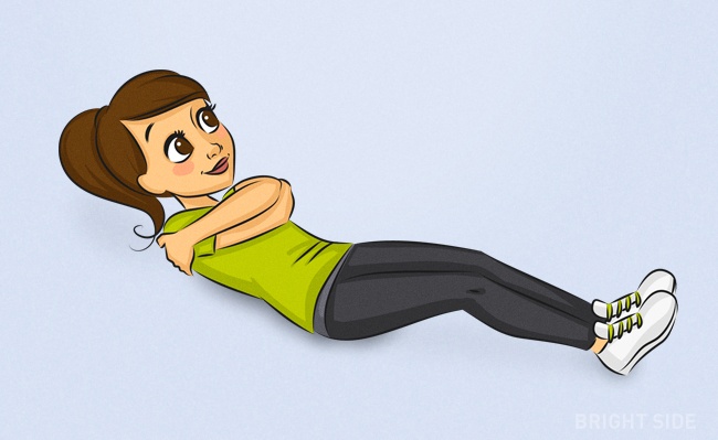 Picture 4 of 10 simple exercises for energetic mornings