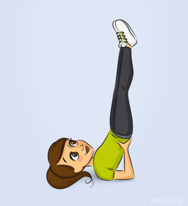 Picture 6 of 10 simple exercises for energetic mornings