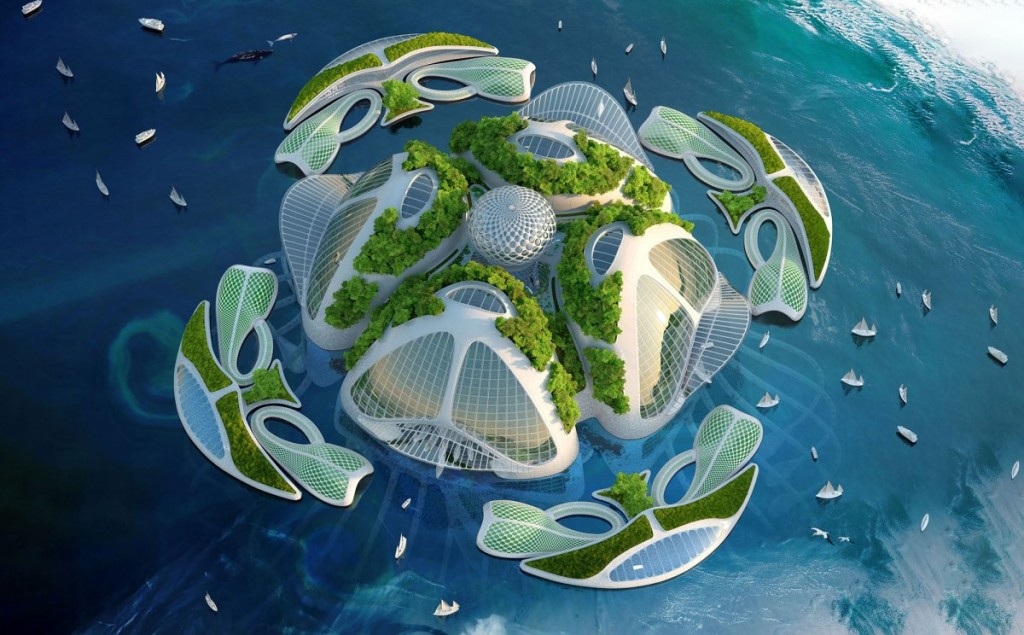Picture 1 of 10 super architecture projects of the future