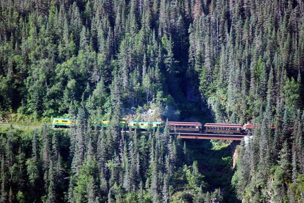 Picture 2 of 10 train trips to challenge visitors' courage