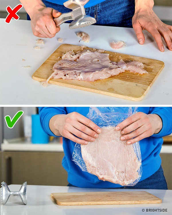 Picture 7 of 10 ways to use food wrap super convenient but you never know