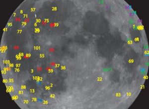Picture 2 of 100 explosions on the moon