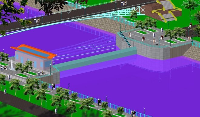 Picture 5 of 10,000 billion VND flood-proofing project of Ho Chi Minh City
