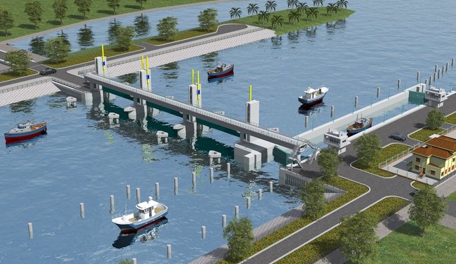 Picture 6 of 10,000 billion VND flood-proofing project of Ho Chi Minh City