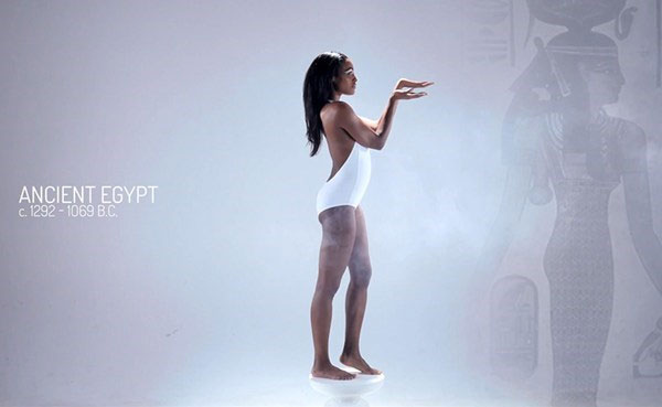 Picture 1 of 11 standard figures of the world's women in the past 3000 years