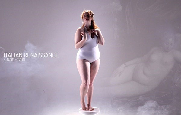 Picture 4 of 11 standard figures of the world's women in the past 3000 years