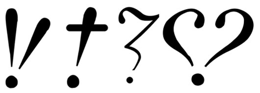 Picture 4 of 13 language signs exist but are rarely used